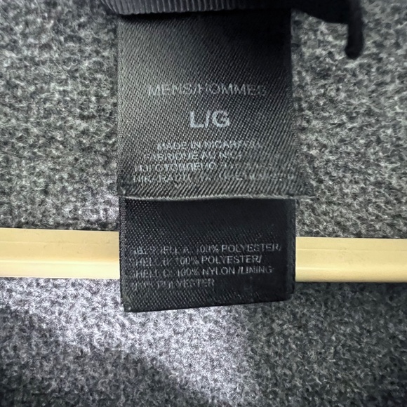 🏔️|•THE NORTH FACE•| Grey Fleece Full Zip Jacket Size Large - Picture 10 of 13